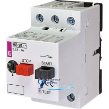 Автомат защиты двигателя MS25-1