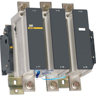 Контактор КТІ-7630 630А 230V/АС3 IEK