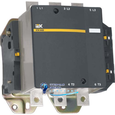 Контактор КТІ-6400 400А 400V/АС3 IEK