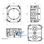 Коробка приборная глубина 50 мм Ø60 мм Kopos SB-KP 60-50/L_AB