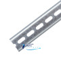 Монтажна DIN-рейка HDS 35x7.5mm з перфорацією (2m) (Senzimir) (пак 20 шт.)
