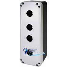 Корпус кнопочного поста ESB4, 4-местный, серо-черный