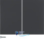 Кнопка 2-канальная KNX-quicklink K.1 антрацит
