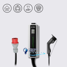 Зарядная станция Besen 6-10-16A 230\400В 11 кВт разъем Type 2 c кабелем 5 м BS-BN70