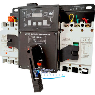 АВР CNC YCQ2CB-1600 1600А 3Р 380V, 70kA