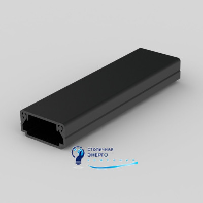 Кабельный канал 20х10 мм Kopos  LHD 20X10HF_FD ПВХ без галогенов черный
