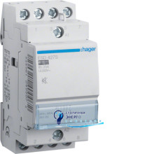 Контактор безшумний 25A, 2НВ+2НЗ, 24V