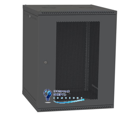 Серверный шкаф IPCOM СН-22U 600Х450 перфорация, черный