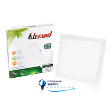 Панель светодиодная квадратная, 24W встр 4200K, 1910lm