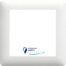 Рамка 1Х Lumina-Soul, белая