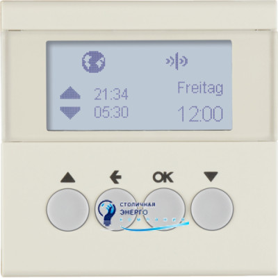 Таймер для вставки жалюзі KNX-quicklink S.1 білий
