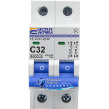 Автоматический выключатель УКРЕМ ВА-2017/С 2р 32А АСКО