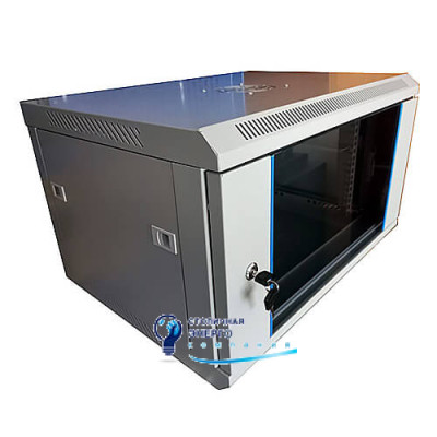 Шафа комутаційна настінна 18U 600x600 розбірна