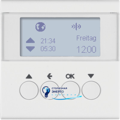 Таймер для вставки жалюзі KNX-quicklink S.1/B.х полярна білизна матова