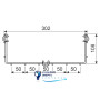 Лоток кабельний дротяний 110x300x3000 Kopos DZI 110X300_VEZ
