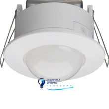 Датчик движения и присутствия в/у, IP21, белый, 360°, до 2300W