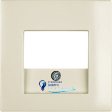 Накладка для розеток для громкоговорителей, USB-розеток, белая S.1