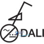 Потенциометр поворотный DALI с блоком питания 230V