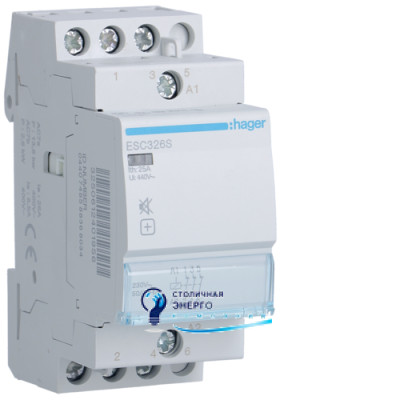 Контактор безшумний 25A, 3НЗ, 230V