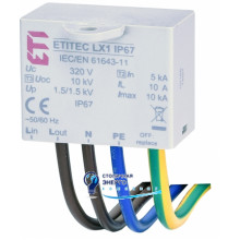 Обмежувач перенапруги ETITEC LX1 IP67