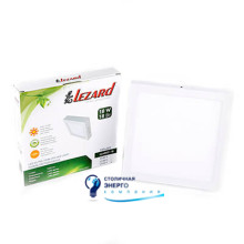 Панель светодиодная квадратная, 18W накладная 6400K, 1440lm