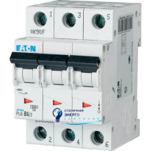 Автоматический выключатель Eaton Moeller PL6-B6/3