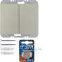 Передатчик 2-кан. KNX-quicklink K.5 стальной лак
