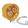 Коробка приборная с монтажным кольцом MKU 64, KPM 64/LU_NA
