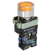 Кнопка управления LAY5-BW3561 с подсветкой желтый 1з IEK