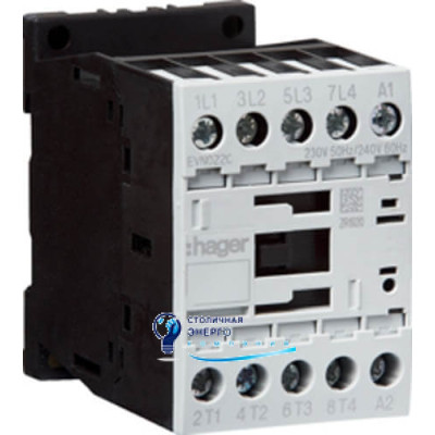 Контактор корпусний 4P, 230V-АС, 22А AC-1