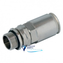 Муфта труба-коробка, Ø25мм, IP68, М25х1,5, Ø11-16мм, с гермет. уплотнением кабеля