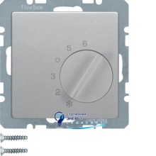 Регулятор температуры помещения, до 10А/250V, алюминий, Q.х