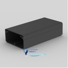 Кабельный канал EKD 80х40 мм Kopos  EKD 80X40_FD ПВХ черный