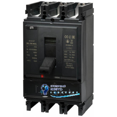 Автоматический выключатель NBS-TMD 400/3L 315A (36кА, (0.7-1)In/(5-10)In) 3P