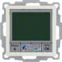 Регулятор температуры с часовым механизмом, 250V, белый S.1