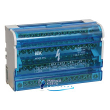 Шины на DIN-рейку в корпусе (кросс-модуль) ШНК 4х15 3L+PEN IEK