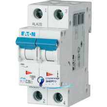 Автоматический выключатель Eaton PL7-C20/2