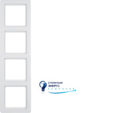 Рамка 4Х полярная белизна, Q.3