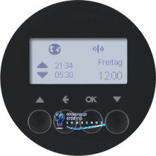 Таймер для вставки жалюзі KNX-quicklink R.1/R.3 чорний