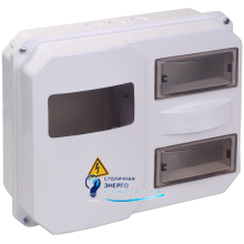 Корпус пластиковий ЩУРн-П 1/12 IP55 IEK