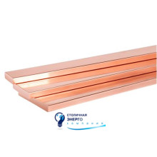 Шина медная Vector VS 10х125х4000, 2353A, Cu-ETP, R250, ДСТУ EN 13601 (44,52 кг)