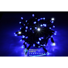 Гірлянда вулична світлодіодна «Нитка» Lumion String Light, 100 led, зовнішня, синій з мерехтінням