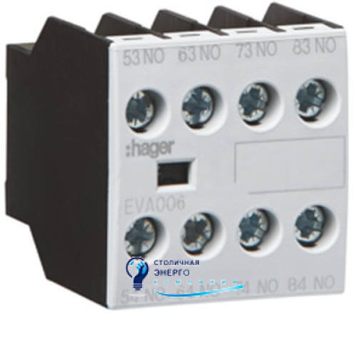 Дополнительный контакт 4НО для EV007…EV038, EVN022…EVN045, EVL014…EVL027, EVR004…